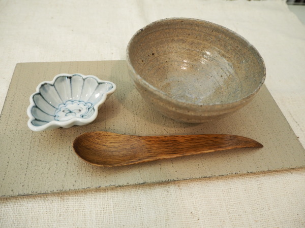 村木雄児さんの飯茶碗で_b0132442_15560489.jpg