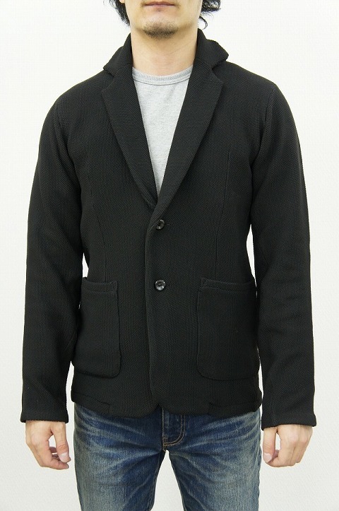 楽チンニットジャケット！【junhashimoto】【ジュンハシモト】1091710001 KNIT JACKET [BLACK]☆そして、油。_b0108653_18405191.jpg