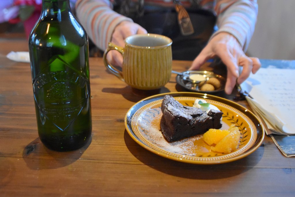 裏の畑で収穫したさつま芋のパウンドケーキ_d0072720_059247.jpg