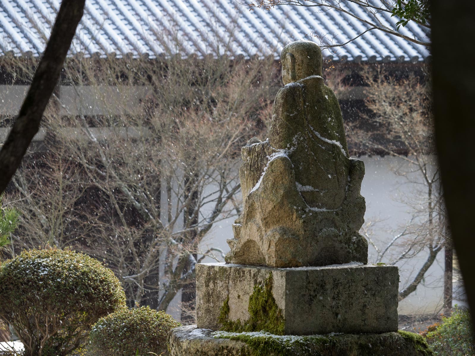 1月15日　雪　宝福寺_c0021726_20331634.jpg