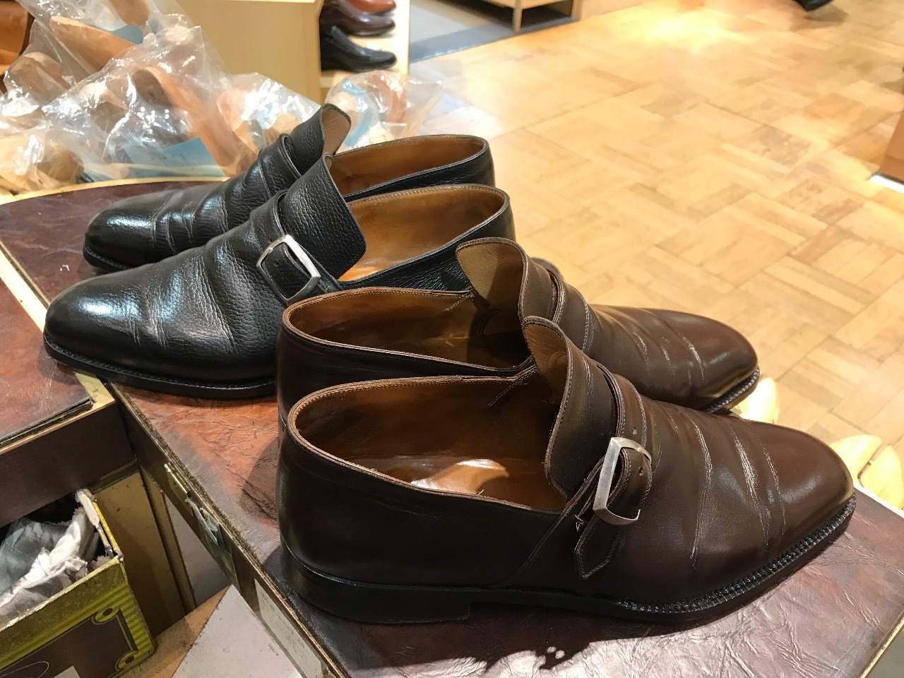 Stefano Bemerのシングルモンクが2つ!! : シューケアマイ Stefano Bemerのシングルモンクが2つ!! : シューケアマイ