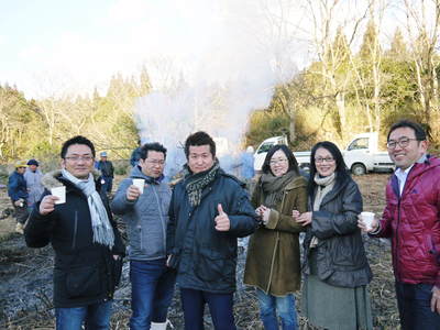 「御願立て」と「どんどや」 熊本県菊池市伊牟田の年行事2017 今年は30年来の友人たちと共に!_a0254656_18541625.jpg