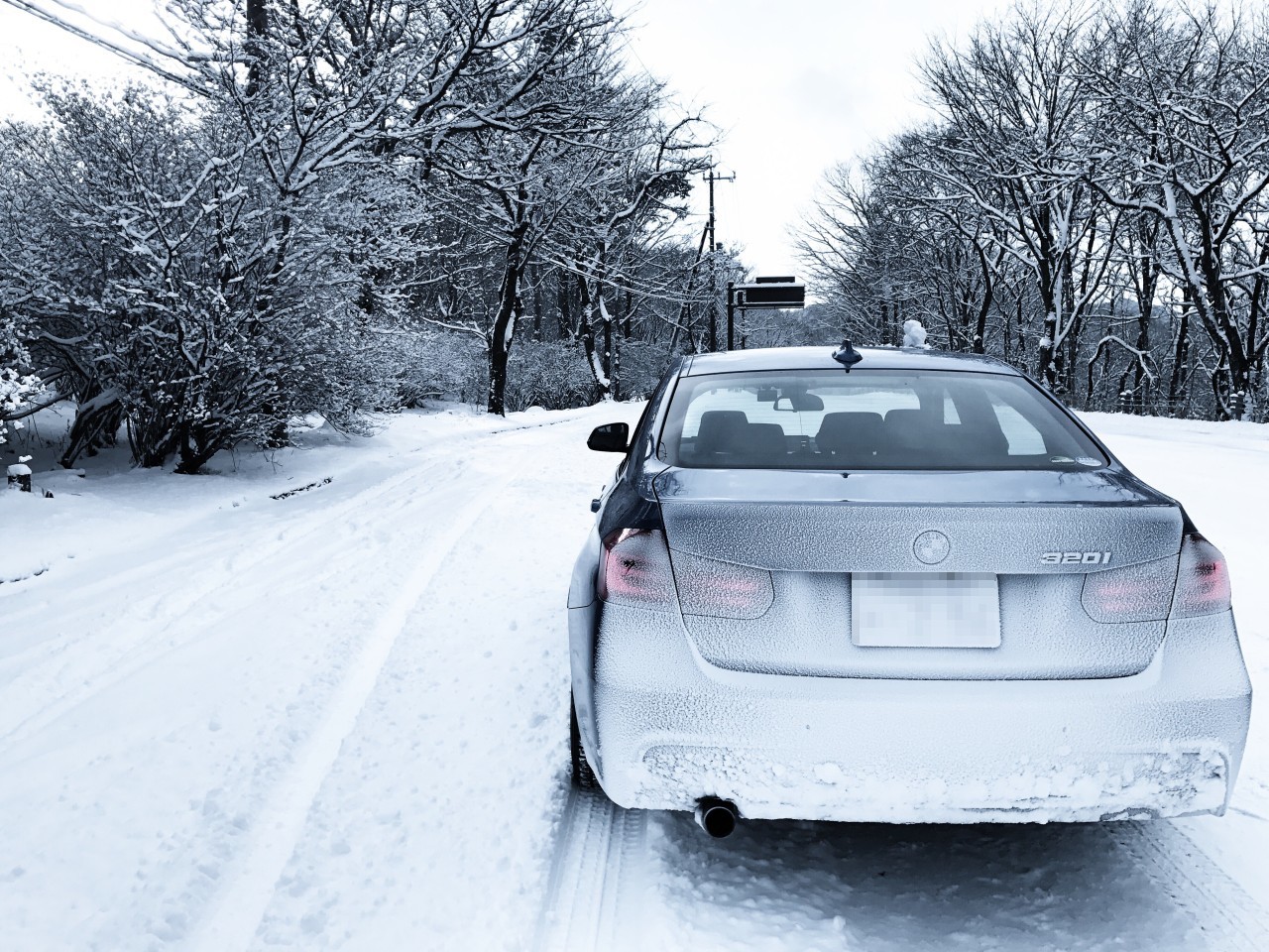 Bmwで雪道体験 Frだけど電子制御をなめるなよ 言えないことはコチラで