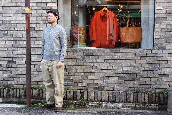 間違いなく使うスウェットアイテムだからこそ間違いないブランドで! Jackman \"GG SWEAT CREWNECK\"_f0191324_08263599.jpg