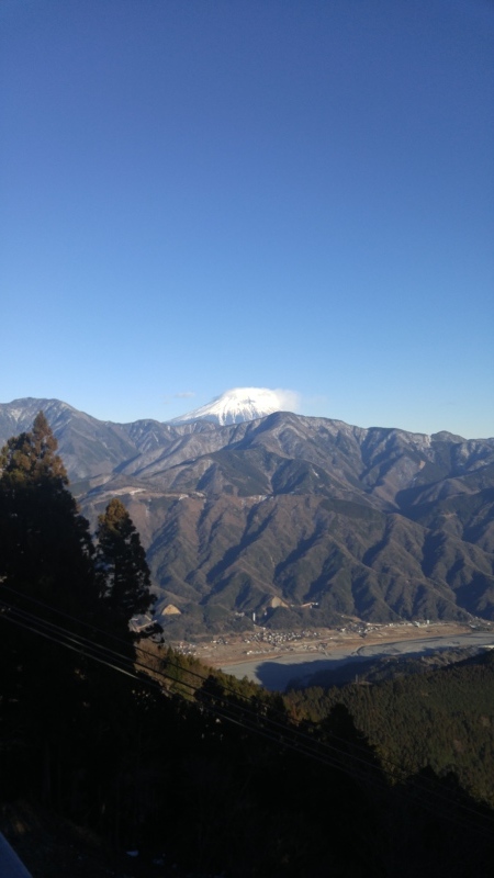 雪の富士山と御朱印2つ(^^)/_f0361132_17372079.jpg