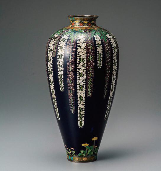 並河靖之七宝展(明治七宝の誘惑―透明な黒の感性)内覧会_a0138976_1453546.jpg