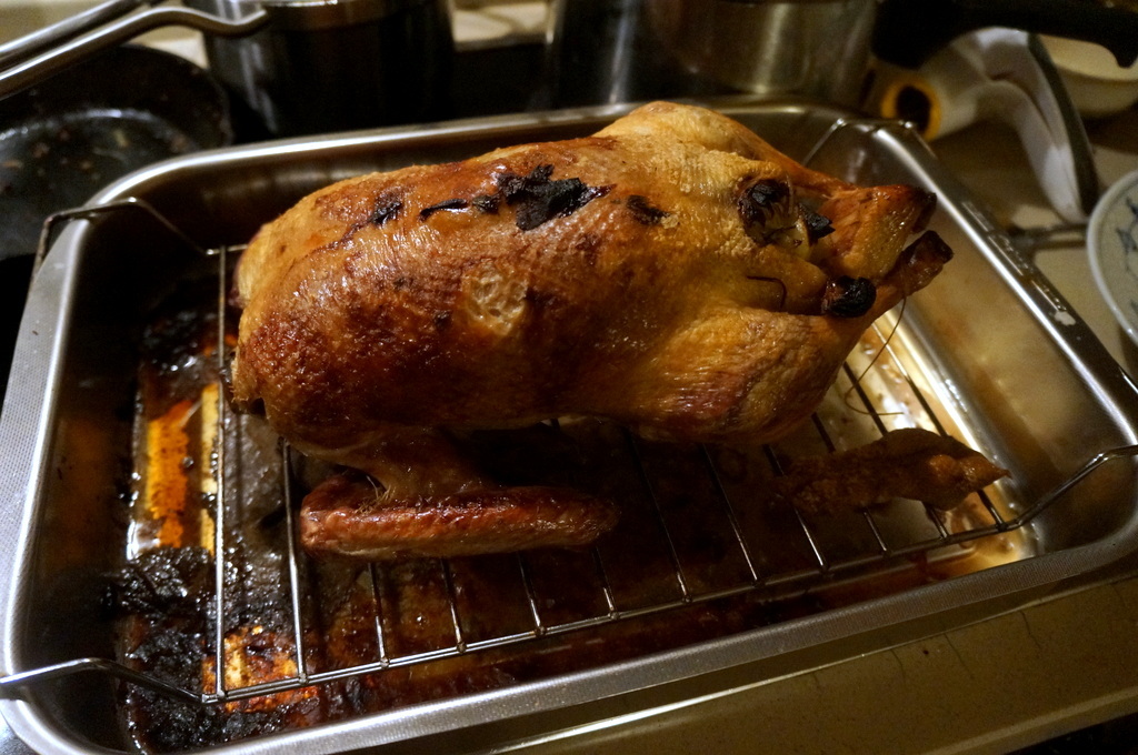 鴨の丸焼き、クリスマスじゃなくても。_c0180686_03380910.jpg