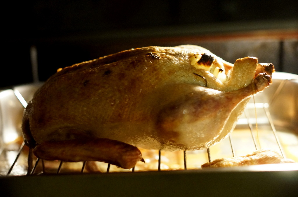 鴨の丸焼き、クリスマスじゃなくても。_c0180686_03382336.jpg