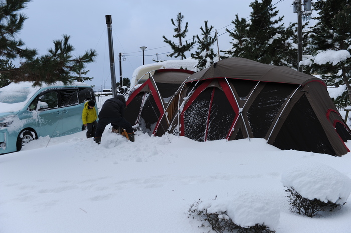 豪雪キャンプ♪　2_a0049296_196428.jpg
