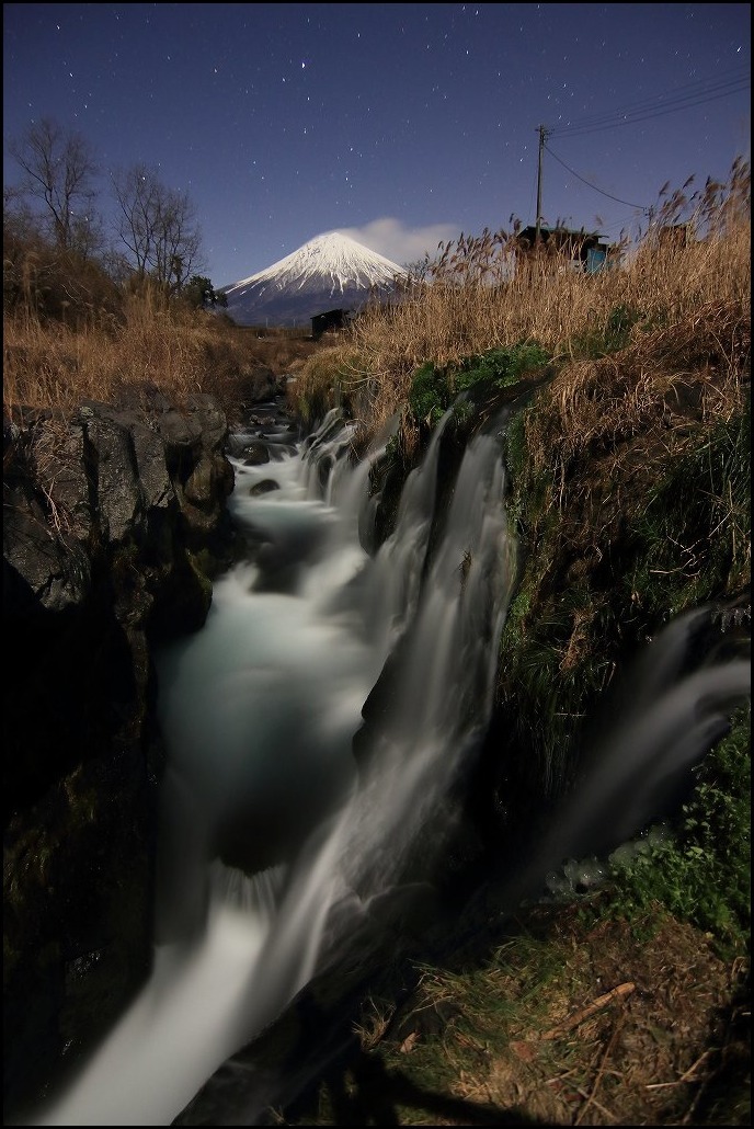 月光の滝 富士山大好き 写真は最高