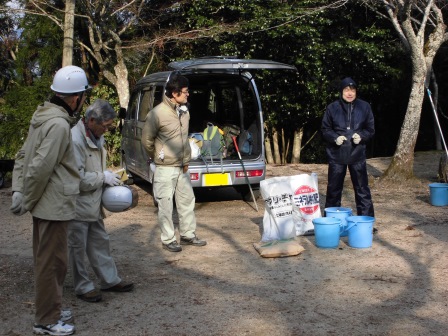 宮島さくら・もみじの会 平成28年度第7回作業_f0229523_10235396.jpg