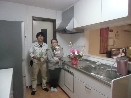U様邸(佐伯区藤ノ木)キッチン改修・その他工事_d0125228_820539.jpg