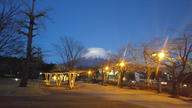 雪の富士山と御朱印2つ(^^)/_f0361132_13502385.jpg