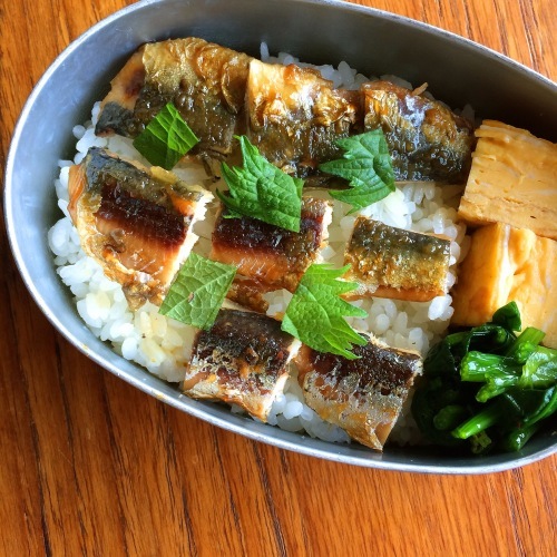 鰯の照焼き(料理&お弁当部門)_e0345163_14073277.jpg