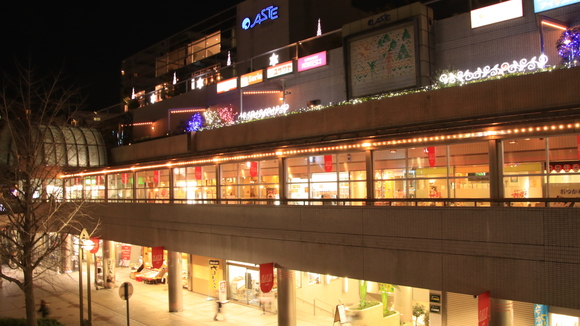 阪急川西能勢口駅 イルミネーション_d0202264_1934863.jpg