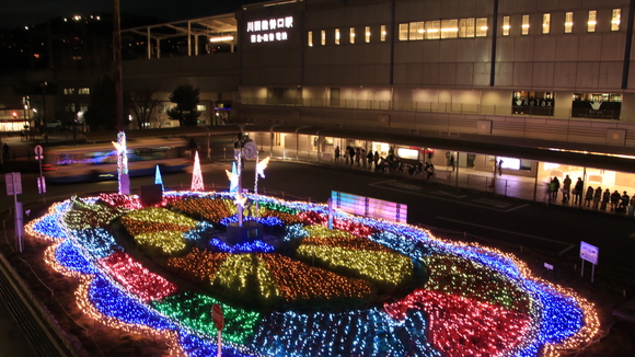 阪急川西能勢口駅 イルミネーション_d0202264_19407.jpg