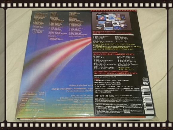 JOURNEY / ESCAPE - 35周年記念デラックス・エディション -_b0042308_22243333.jpg