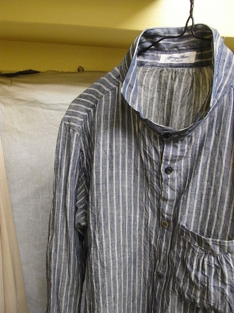 classic frenchwork stripelinen shirt_f0049745_15165029.jpg