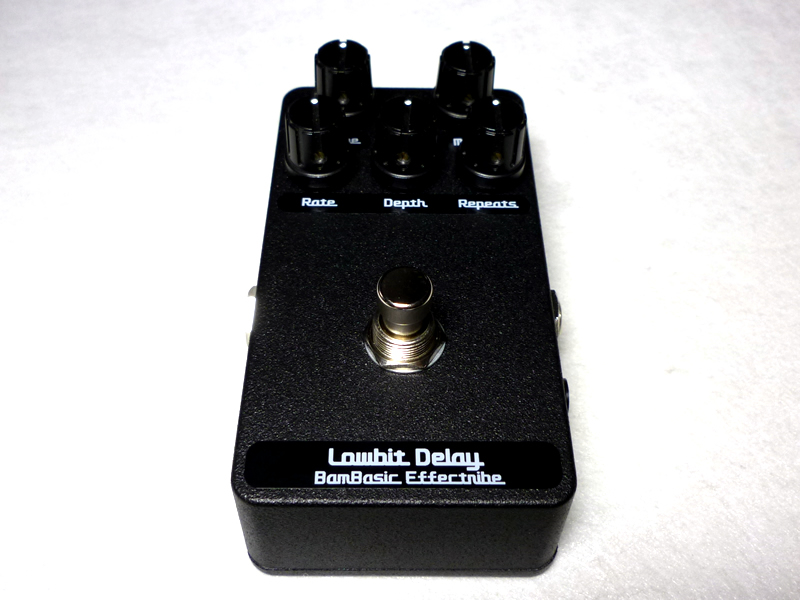 富山の楽器店、開進堂楽器 Blue Guitars さまに、、、BamBasic ： Lowbit Delay_f0186957_8413789.jpg