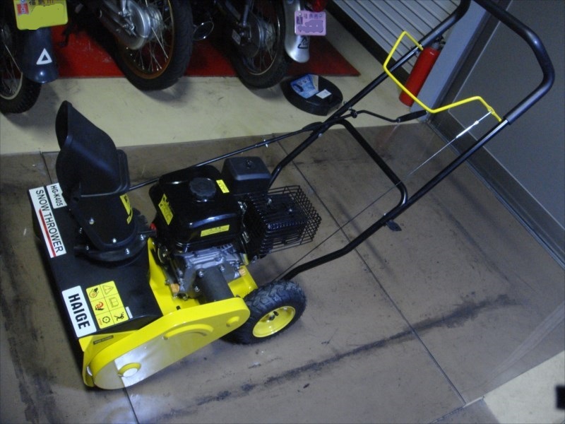 除雪機 ロンシン HG-K452 スノースロワー ガソリンエンジン 除雪機 ロンシン HG-K452 スノースロワー ガソリンエンジン