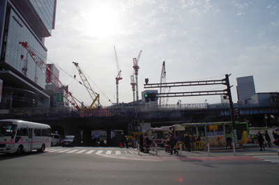 1月19日(木)今日の渋谷109前交差点_b0056983_17243307.jpg