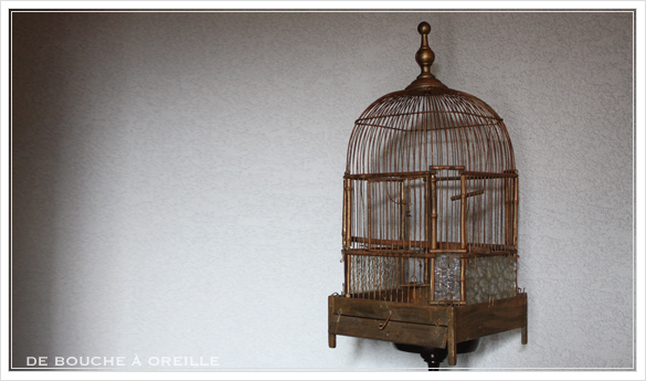cage à oiseaux 古い鳥かご バードケージ _d0184921_12425920.jpg