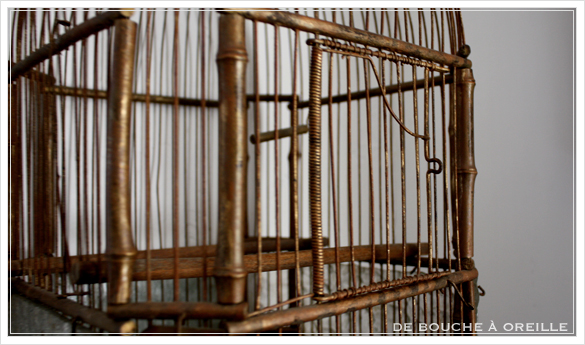 cage à oiseaux 古い鳥かご バードケージ _d0184921_13332046.jpg