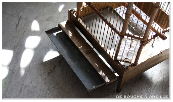 cage à oiseaux 古い鳥かご バードケージ _d0184921_1333351.jpg