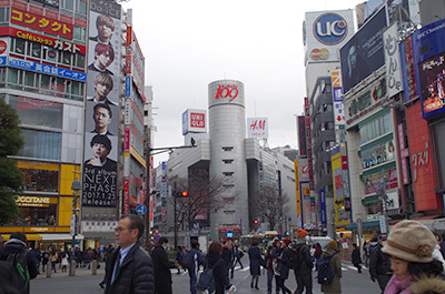 1月20日(金)今日の渋谷109前交差点_b0056983_14102623.jpg