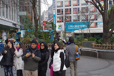 1月20日(金)今日の渋谷109前交差点_b0056983_14102740.jpg