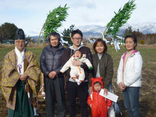 前橋市粕川町にて「地鎮祭」_f0194095_14412845.jpg