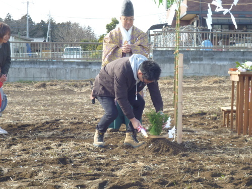 前橋市粕川町にて「地鎮祭」_f0194095_14413005.jpg