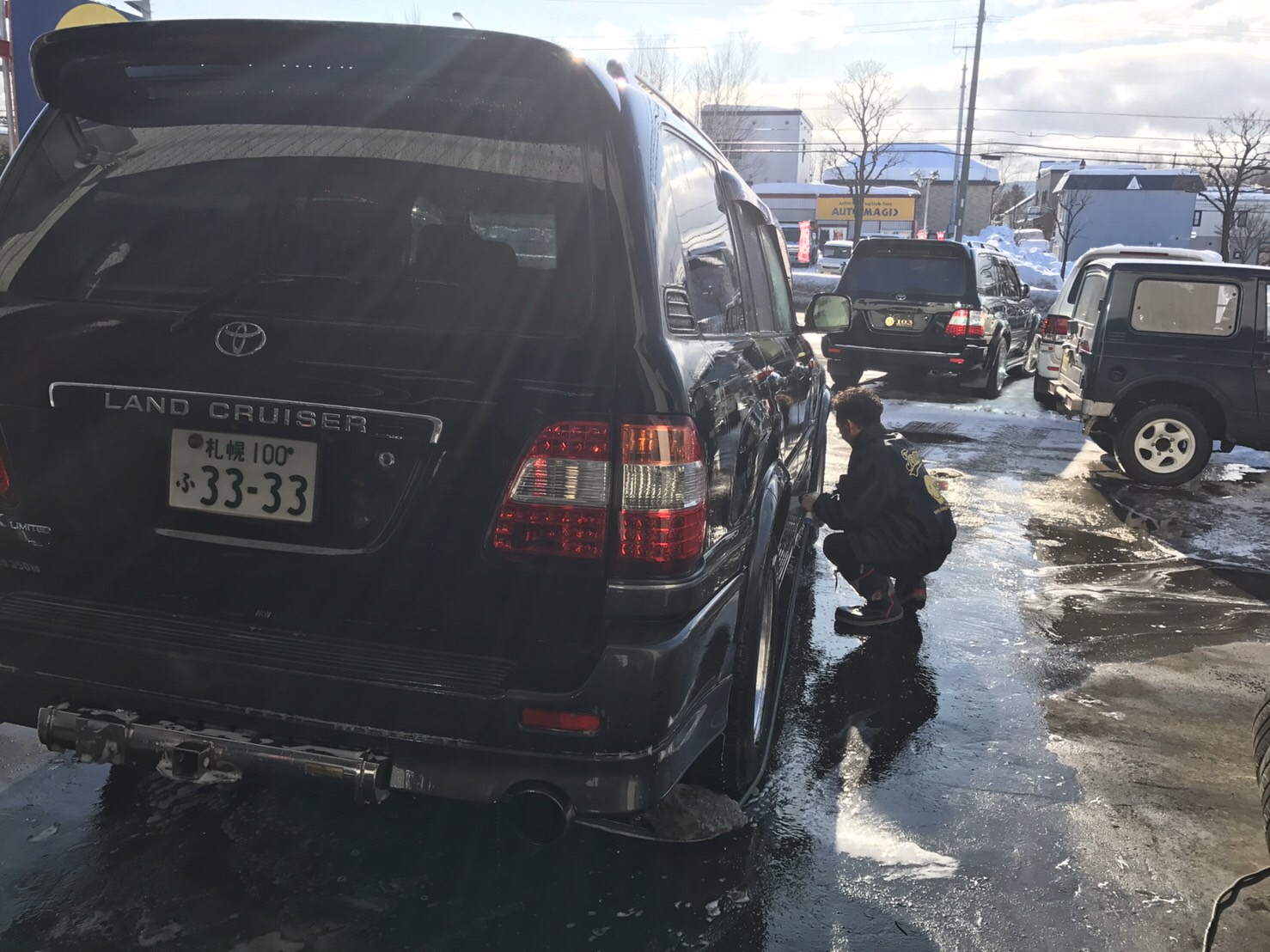 1月21日 土曜日 納車2台!! ランクル ヴェルファイア アルファード _b0127002_2154155.jpg