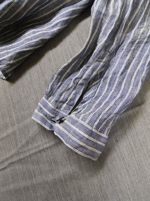 classic frenchwork stripelinen shirt_f0049745_18292830.jpg