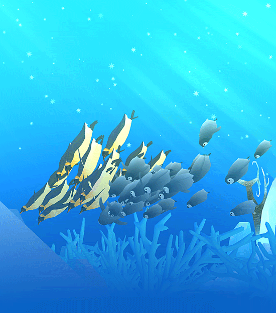 1月21日 Abyssrium ペンギンだらけ 花ねこ日記