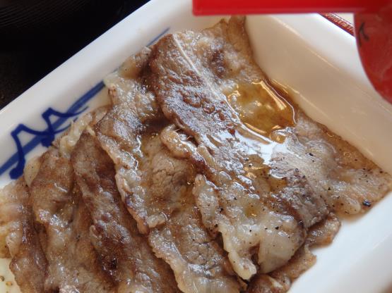 松屋の牛焼肉定食 箕面店_c0118393_1149524.jpg