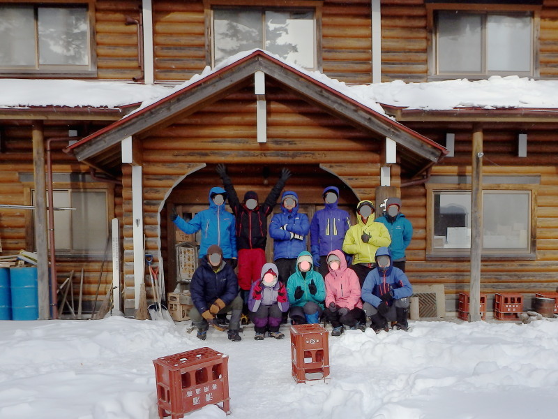 登友会1月定例登山＠雲取山_f0372177_22225242.jpg