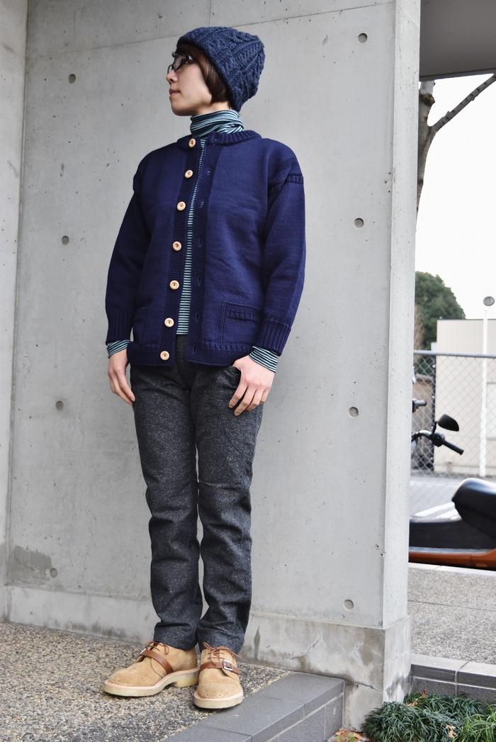Guernsey Woollens Knitwear。。。今に･･これからに･･･Traditional Guernsey CARDIGAN！★！_d0152280_19102822.jpg