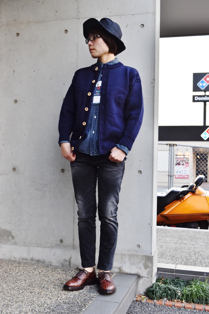 Guernsey Woollens Knitwear。。。今に・・これからに・・・Traditional Guernsey CARDIGAN!★!_d0152280_1972656.jpg
