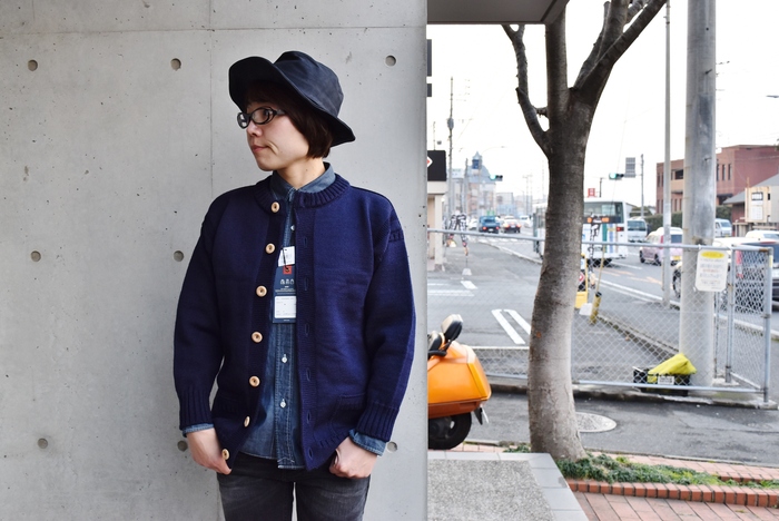 Guernsey Woollens Knitwear。。。今に・・これからに・・・Traditional Guernsey CARDIGAN!★!_d0152280_1975947.jpg