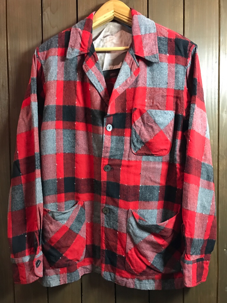 神戸店1/25(水)ヴィンテージ入荷!#2 50\'s HbarC Black Rayon Western Blouson!Mix Item!!!_c0078587_19332049.jpg