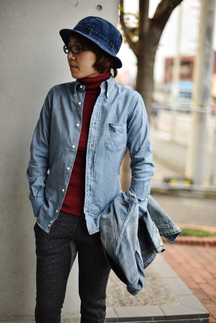 嬉しい再入荷です★ Miller (別注) ・・・ LONG THORMAL BORDER TURTLE LONG TEE!★!_d0152280_1125745.jpg