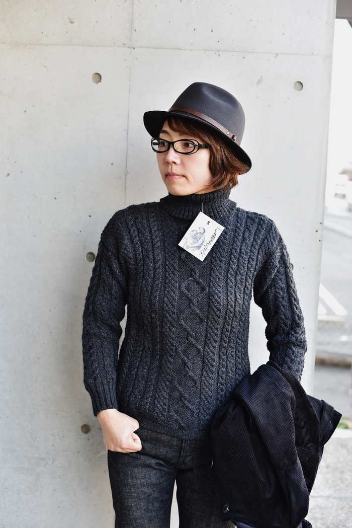 Guernsey Woollens Knitwear。。。今に･･これからに･･･Traditional Guernsey CARDIGAN！★！_d0152280_7551994.jpg