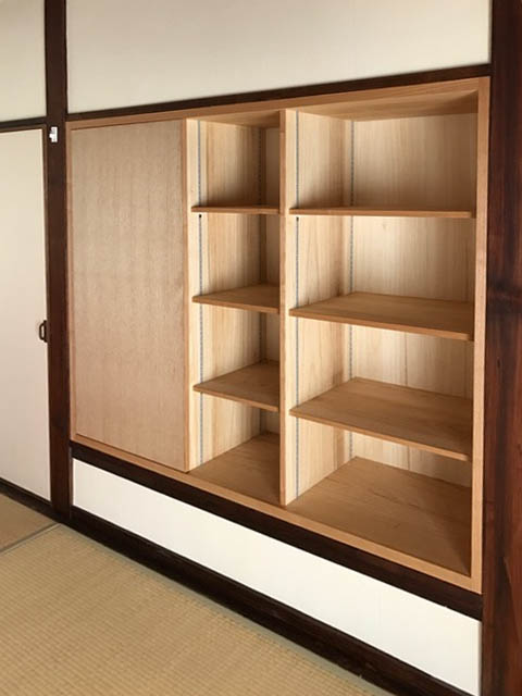 N邸 桐の収納家具_f0171785_17155829.jpg