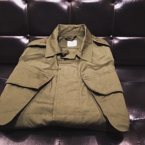 1960s \" U.S ARMY \" 100% cotton POPLIN JUNGLE FATIGUE JKT -2nd model- D.S_d0172088_17460341.jpg