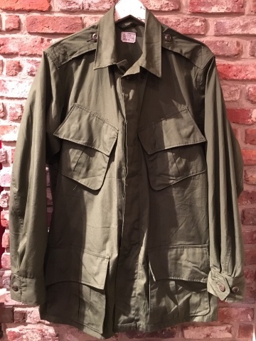 1960s \" U.S ARMY \" 100% cotton POPLIN JUNGLE FATIGUE JKT -2nd model- D.S_d0172088_18010025.jpg