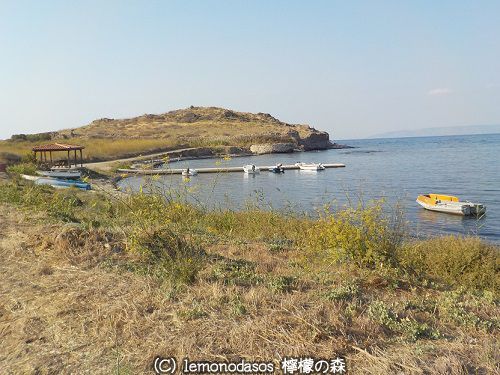 レスボス島　古代アンディサの海岸に流れ着いたオルフェウスの首_c0010496_07354351.jpg