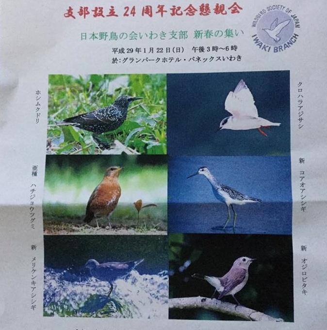 野鳥の会いわき、新春の集い_e0068696_22015437.jpg
