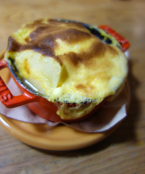 今週のあったかメニュー1/25〜今だから食べたい!【フルーツグラタン】、ランチは【ジンジャーチキンフリカッセ】&【スペアリブとにんじんのオレンジ】煮_a0017350_00500590.jpg