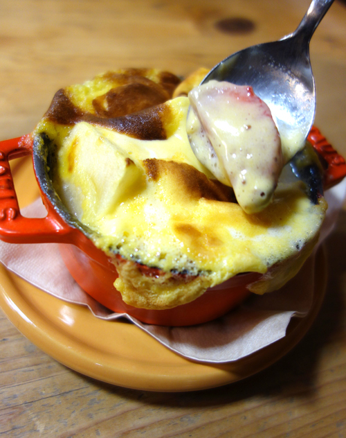 今週のあったかメニュー1/25〜今だから食べたい!【フルーツグラタン】、ランチは【ジンジャーチキンフリカッセ】&【スペアリブとにんじんのオレンジ】煮_a0017350_00500594.jpg